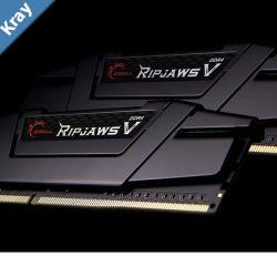 G.SKILL F43200C16D64GVK 64GB 2 x 32GB PC425600  DDR4 3200 Mhz Timings 16181838 Voltage 1.35V RipjawsV