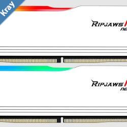 G.SKILL F56000J3648D16GX2RM5NRW 32GB 2 x 16GB DDR5 6000 MTs Timings 36484896 Voltage 1.25 V EXPO Ripjaws M5 Neo