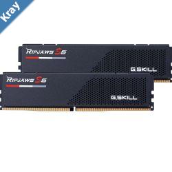 G.SKILL F55200J3636C16GX2RS5K 32GB 2 x 16GB DDR5 5200 MTs Timings 36363683 Voltage 1.2V Ripjaws S5