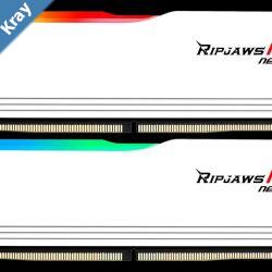 G.SKILL F56000J3036F48GX2RM5NRW 96GB 2x48GBDDR56000 CL30363696 1.35VAMD EXPO Ripjaws M5 Neo RGB