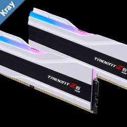 G.SKILL F56000J3636F16GX2TZ5RW 32GB 2 x 16GB DDR5 6000 MTs Timings 36363696 Voltage 1.35V TZ5 RGB