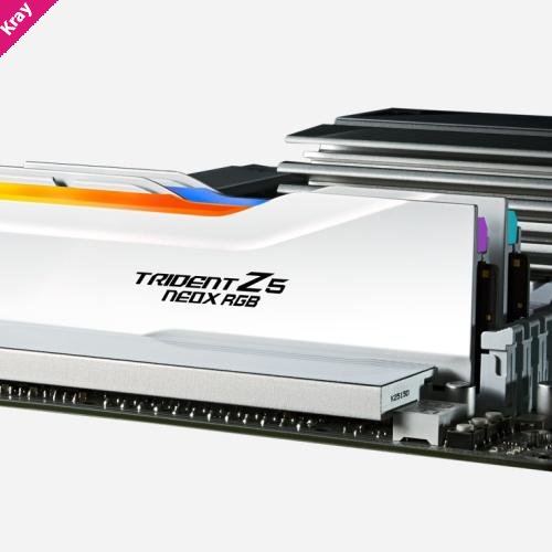 G.SKILL F5-6000A3636F16GX2-TZ5NXRW 32GB (2 x 16GB)/ DDR5 6000 MT/s/ Timings 36-36-36-76/ Voltage 1.35V/ TZ5 Neo X RGB AMD EXPO ™Ultra Low Latency