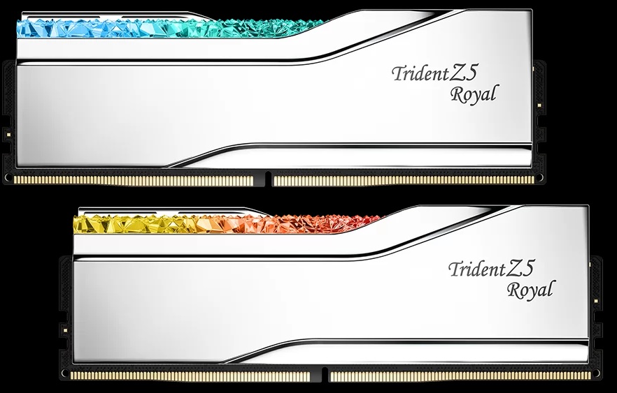 G.SKILL F56000J2836G32GX2TR5S 64GB 2 x 32GB DDR5 6000 MTs Timings 28363696 Voltage 1.4VEXPO TZ5 ROYAL SXMP 3.0