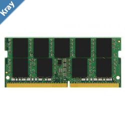 Kingston 16GB 1x16GB DDR4 SODIMM 2666MHz  PC421300 CL19 1.2V 260 Pin NonECC 2R Lifetime