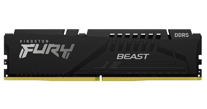 Kingston 32GB 1x32GB DDR5 5600MTs CL36 FURY Beast Black EXPO Memory