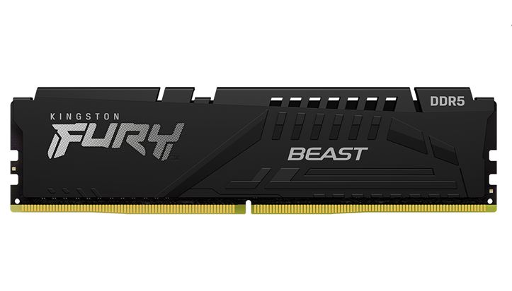 Kingston 16GB 1x16GB DDR5 6000MTs CL36 FURY Beast Black EXPO Memory