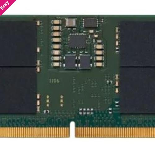 Kingston 16GB (1x16GB) DDR5 SODIMM 5600MHz CL46 1.1V Notebook Laptop Memory