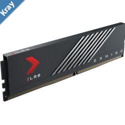 LS PNY XLR8 16GB 1x16GB DDR5 UDIMM 6200MHz C42 1.3V XMP3.0 Black Heat Spreader Gaming Desktop PC Memory