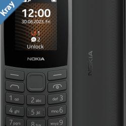 Nokia 105 4G 2023  Charcoal 1GF018VPA1L01AU STOCK 1.8 Dual SIM 1450mAh 2YR