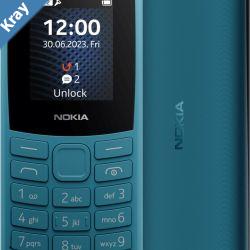 Nokia 105 4G 2023  Ocean Blue 1GF018VPG1L01AU STOCK 1.8 Dual SIM 1450mAh 2YR
