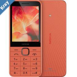 Nokia 215 4G 128MB  Peach 1GF026CPD1L02AU STOCK 2.8 64MB128MB Single Sim 1450mAh 2 Years Warranty