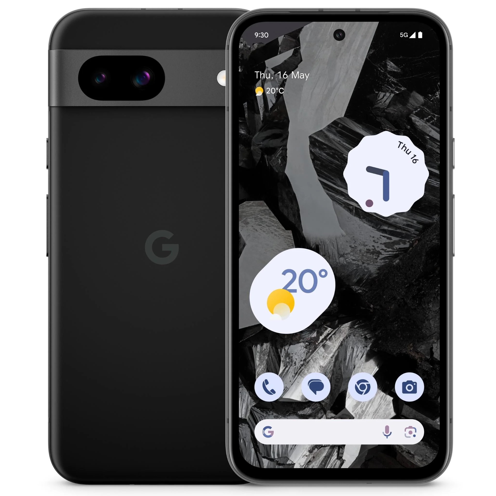 Google Pixel 8A 5G 128GB  Obsidian Black GA04432AUAU STOCK 6.1 OLED 120Hz 8GB128GB 64MP13MP Single eSIM 4492mAh 2 Years Warranty