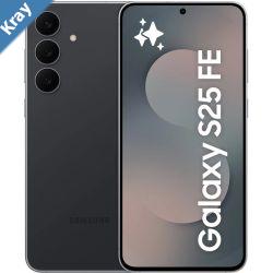 Samsung Galaxy S25 FE 5G 256GB  Jet Black AU STOCK 6.7 Full HD 120Hz 8GB256GB 50MP12MP Single eSIM AI 4900mAh 2 Years Warranty