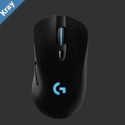 Logitech G703 HERO LIGHTSPEED Wireless Gaming Mouse 6 Programmable Buttons 16000 DPI LIGHTSYNC RGB lighting 1ms