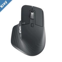 Logitech MX Master 3S Wireless Ergonomic Mouse 8000 DPI 7 Buttons Smart Shift Scroll Wheel 70Days Battery Logi Bolt 2.4Ghz Receiver USBC Charging