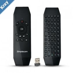 Simplecom RT150 2.4GHz Wireless Remote Air Mouse Keyboard with IR Learning