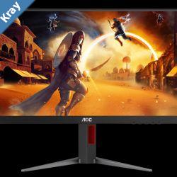 AOC 23.8 IPS FHD Adaptive Sync1ms 180Hz  HDR10 1x HDMI 2.0 1x DP 1.4 Borderless Height Adjustable Stand VESA 100X100mm