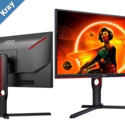 AOC 24.5 240Hz Gaming Monitor 1 ms GtG Freesync Premium 3 Sided Frameless Ultra Fast and Smooth Gaming CS2 300cdm2 LS