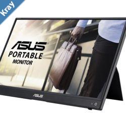 ASUS MB16AWP 15.6  ZenScreen Go Wireless Portable Monitor Full HD IPS USB TypeC mini HDMI Builtin battery Flicker Free Blue Light Filte