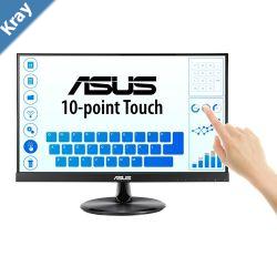 ASUS VT229H 21.5 Touch Monitor Full HD 1920x1080 10point Touch IPS 178 View Frameless 1.5W2 Speakers