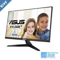 ASUS VY249HE 23.8 Eye Care Monitor Full HD IPS Eye Care Flicker Free Blue Light Filter HDMI DSUB Antibacterial Treatment