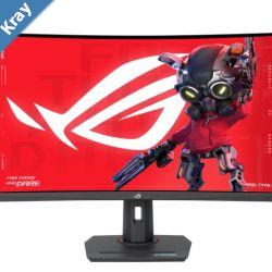 ASUS XG32WCS 32 ROG Strix USB TypeC Gaming Monitor Curved 180Hz Above 144Hz 1ms GTG Fast VA Extreme Low Motion Blur Sync