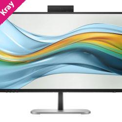 HP Series 5 Pro 527PM 27' 100Hz QHD Monitor 2.5K 2560x1440 16:9 5ms Height Adjustable Tilt Swivel Pivot 2xDP HDMI 1xUSB-C 100W PD Webcam LAN SPK VESA