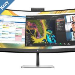 HP Series 5 Pro 34 WQHD 4K CURVED 219 3440x1440 100Hz Height Adjust VA LCD Tilt Swivel USBC DP HDMI Speakers VESA Webcam 3yrs wty