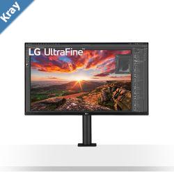 LG 32 Class UltraFine UHD 4K IPS Display Ergo Monitor with HDR10 VESA 100x100