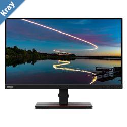 LENOVO ThinkVision T24m20 23.824 60Hz FHD IPS Monitor USBC Dock 1920x1080 Height Adjust Tilt Swivel Pivot Daisy Chain HDMI DP LAN 4xUSB Hub VESA