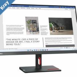 LENOVO ThinkVision S27i30 27 FHD 100Hz FreeSync LED IPS Monitor 1920x1080 4ms 169 Tilt Adjustable VGA HDMI 3.5mm Out VESA 3yrs 63DDKAR6AU