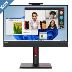 LENOVO ThinkCentre TinyinOne G5 24 60Hz FHD 1920x1080 169 4ms Height Adjust Tilt Swivel Pivot HDMI DP IPS USB3.2 Antiglare Webcam Mic