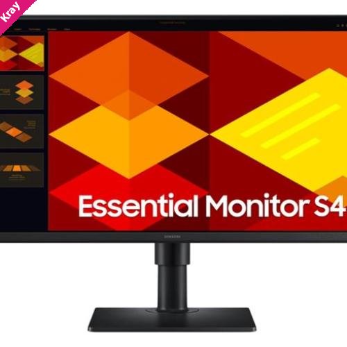 Samsung 24' S40GD FHD IPS Monitor 1920 x1080 16:9 100Hz 250cd/m2 FreeSync 5ms 2xHDMI DP USB Hub HAS VESA Tilt Swivel Pivot 3YR