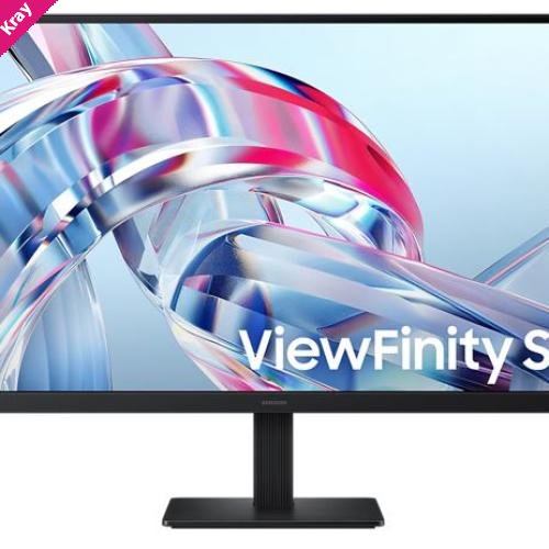 Samsung ViewFinity S70H 27' 4K UHD IPS Monitor 3840x2160 16:9 60Hz HDR10 DP HDMI Tilt VESA HAS Eye Saver Mode Black 3YR WTY
