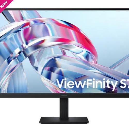 Samsung ViewFinity S70H 32' 4K UHD IPS Monitor 3840x2160 16:9 60Hz HDR10 DP HDMI Tilt VESA HAS Eye Saver Mode Black 3YR WTY