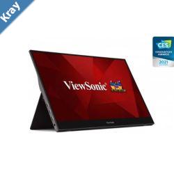 ViewSonic 16  TD1655 Touchscreen FHD IPS  2x TypeC Power in with Video  Data. 3.5mm Audio Mini HDMI x 1 Ultra Portable Monitor