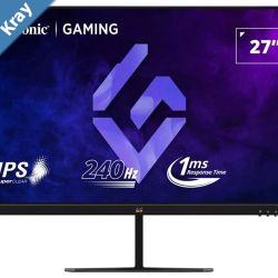 ViewSonic 27 Full HD 100Hz SuperClear IPS Panel with DisplayPort HDMI and VGA Speakers 2W VESA mount Monitor