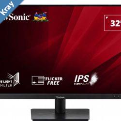 ViewSonic 32 VA3209U2K 2K QHD USBC SuperClear IPS HDR10 Speakers HDMI x 2 DP X 1 VESA 100x100 Borderless Business and Office LowP Monitor