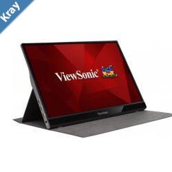 ViewSonic 16 VG1655 2x TypeC IPS FHD 3.5mm Audio mHDMI x 1 Busines Durable Laptop Desktop Extension 2x speaker 1KG Ultra Portable Monitor. Mac