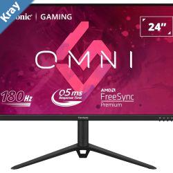 ViewSonic VX2428 24 180Hz 0.5ms Fast IPS Crisp Image and Smooth play. VESA Clear MR certified Freesync Adaptive Sync Speakers Monitor