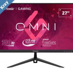 ViewSonic VX2728 27 180Hz 0.5ms Fast IPS Crisp Image  Smooth play. VESA Clear MR certified Freesync Adaptive Sync Speakers  Gaming Monitor
