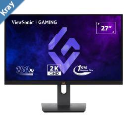 ViewSonic 27  2560 x 1440 2K QHD 180hz 1ms AMD Freesync HDMI 2.0 x2 DisplayPort x 1 Gaming Monitor