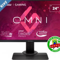 ViewSonic 24 240 Hz 0.5ms GTG IPS FHD HDR400 350 cdm  BLUR BUSTERS  2.0 FPS RTS MOBA Game mode HAS XG2431 Professional Gaming Monitor