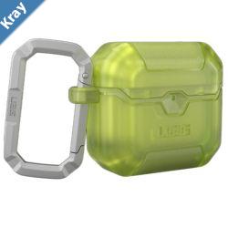 UAG Scout Apple Airpods Pro 3rd Gen Rugged Case  Active Neon 104133118140 DROP Military Standard Detachable Carabiner 1 Years Warranty UAG Scout Apple Airpods Pro 3rd Gen Rugged Case  Active Neon 104133118140 DROP Military Standard Detachable Carabiner 1 Years Warranty