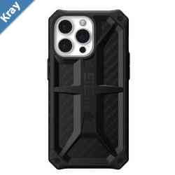 UAG Monarch Apple iPhone 13 Pro Case  Carbon Fiber 113151114242 20ft. Drop Protection 6M 5 Layers of Protection Tactical Grip Rugged