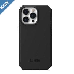 UAG Biodegradable Outback Apple iPhone 13 Pro Case  Black 11315511404012ft.Drop Protection 3.6MRaised Camera Bevel Hollow Honeycomb Structure
