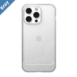 UAG U Lucent Apple iPhone 13 Pro Case  Ice 11315N314343 12ft. Drop Protection 3.6M Raised Screen Surround Soft ImpactResistantThin Profile