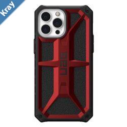 UAG Monarch Apple iPhone 13 Pro Max Case  Crimson 113161119494 20ft. Drop Protection 6M 5 Layers of Protection Tactical Grip Rugged