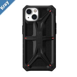 UAG Monarch Kevlar Apple iPhone 13 Case  Kevlar Black 113171113940 20ft. Drop Protection 6M5 Layers of ProtectionTactical Grip