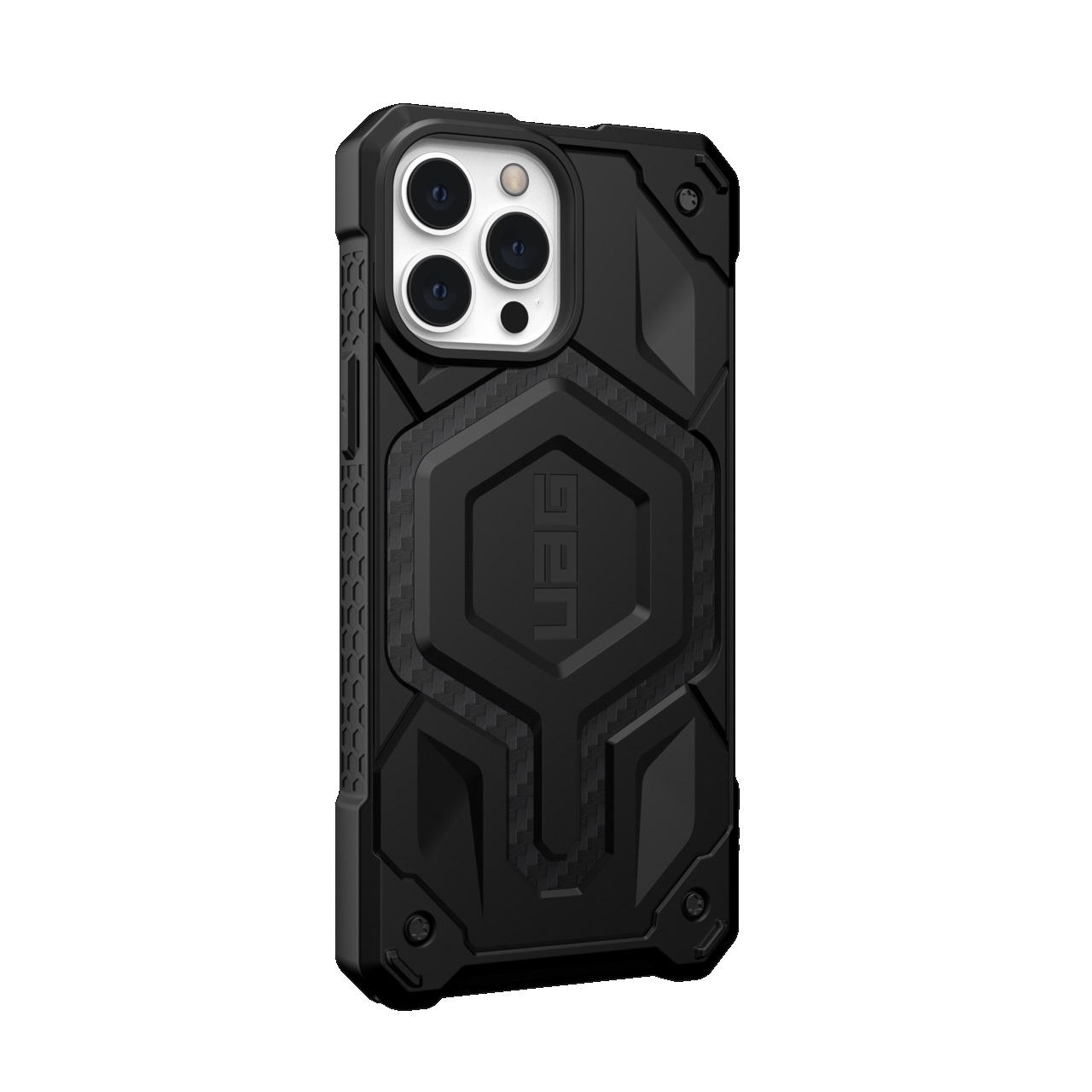 UAG Monarch Pro MagSafe Apple iPhone 13 Pro Max Case  Carbon Fiber 113551114242